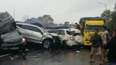 Faktor Utama Kecelakaan Beruntun di Tol Cipularang Diungkap Korlantas Polri