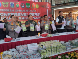 Polisi ungkap Peredaran Sabu dan Ekstasi Senilai Rp418 Miliar