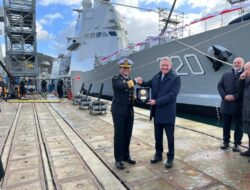 Dua Kapal Perang Buatan Italia Siap Perkuat TNI Angkatan Laut