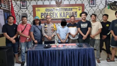 Polsek Kapuas Sanggau Ringkus Pengedar Sabu