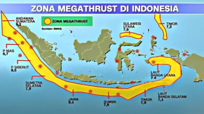 Ancaman Megathrust Makin Nyata, BMKG: Bisa Terjadi Sewaktu-Waktu, Deretan Wilayah di 3 Pulau Ini Diminta Waspada