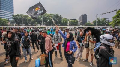 Puluhan Ribu Buruh Gelar Demo Nasional 28 Agustus 2025 Tuntut Upah Layak