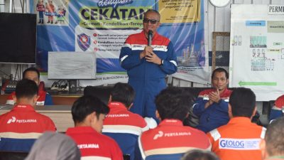Awal Tahun 2026, Dirut Pertamina Drilling Tinjau Pengeboran Sumur Eksplorasi Darajingga di Cepu