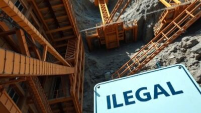 Tambang Emas Ilegal/indikasi/@ilustrasi/@dit/@fkn)