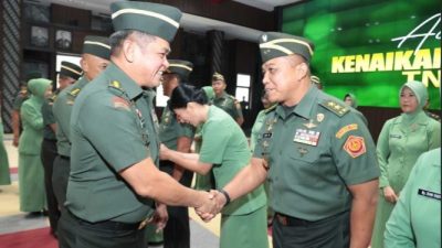 Kasad Maruli Simanjuntak Pimpin Kenaikan Pangkat 23 Pati