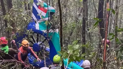 Enam Jasad Korban Kecelakaan Helikopter Ditemukan