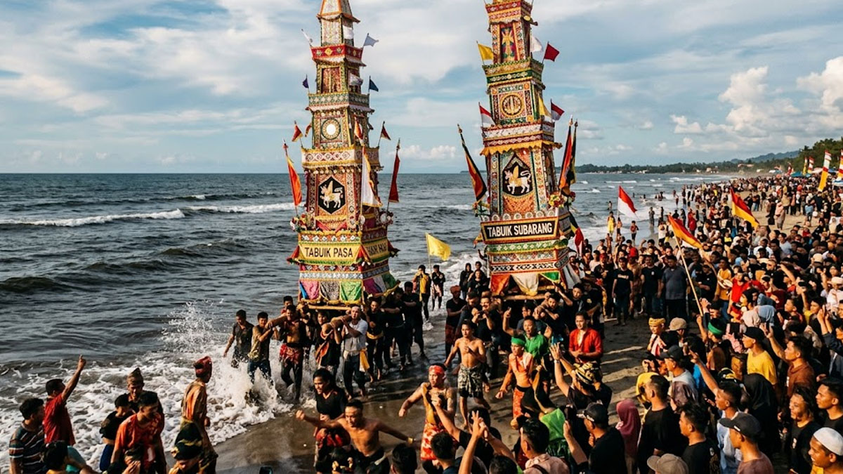 Duka Samudra Jadi Pesta Budaya, Cerita di Balik Tabuik Pariaman yang Tak Pernah Padam