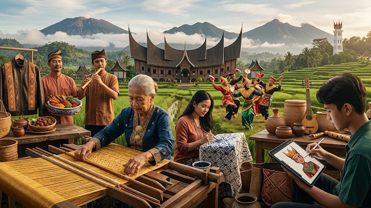 Harta Karun Berkelanjutan, Menguak Potensi Raksasa Ekonomi Kreatif Sumatera Barat yang Merambah Pasar Dunia