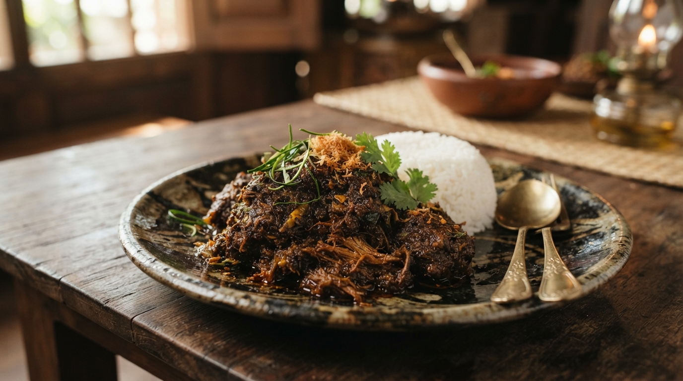 Bukan Rendang Biasa, Resep Rahasia ‘Duo Lado’ Ini Bikin Warung Nasi Padang Legendaris Selalu Antre Panjang