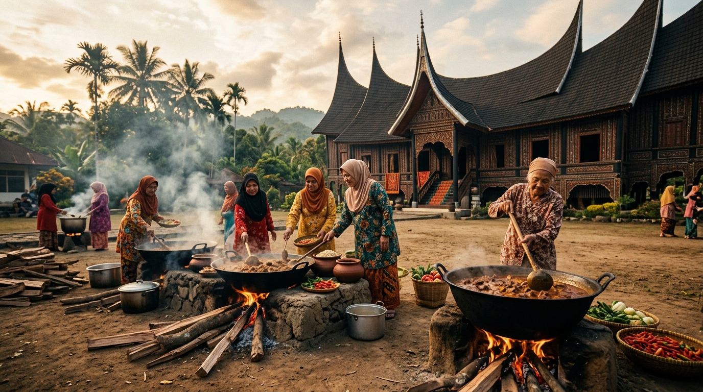 Bukan Sekadar Rendang, Kenapa Tradisi ‘Maikan Baralek’ di Payakumbuh Nyaris Punah Digerus Zaman?